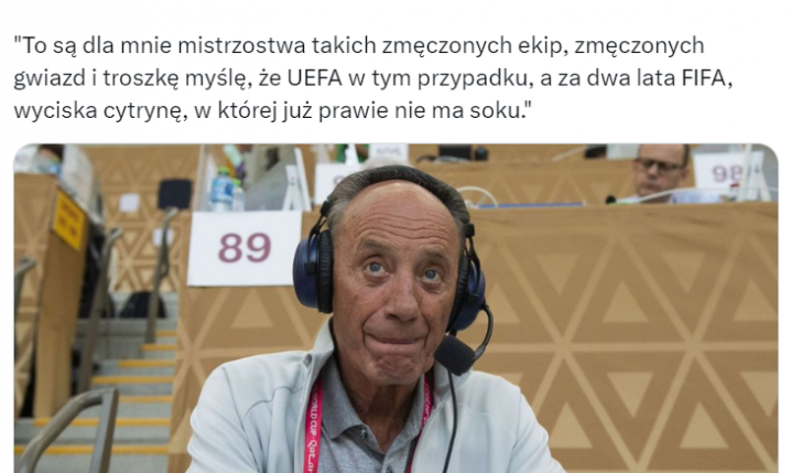 Dariusz Szpakowski MOCNO nt. tegorocznego EURO!